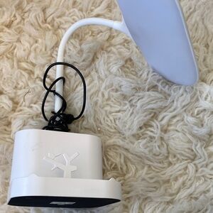 White Adjustable Desk Lamp